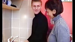 Mature Russian Women with young men..