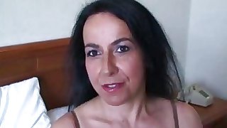Nina Swiss takes on a black man.